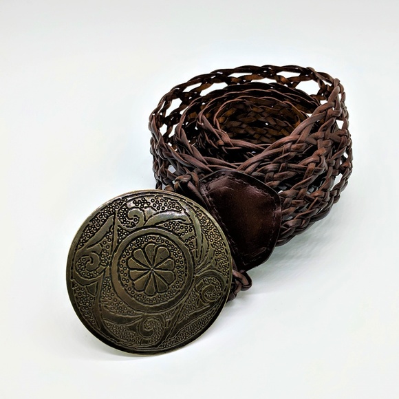 Lane Bryant Accessories - Bohemian Genuine Leather Belt 22/24